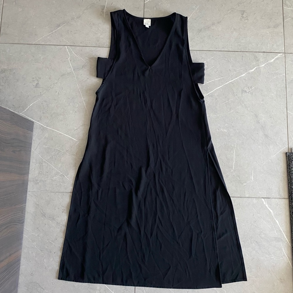 Cover stitched Cutout Swim Cover Up
